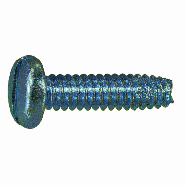 Midwest Fastener Thread Cutting Screw, #10 x 3/4 in, Zinc Plated Steel Pan Head Slotted Drive, 36 PK 61508